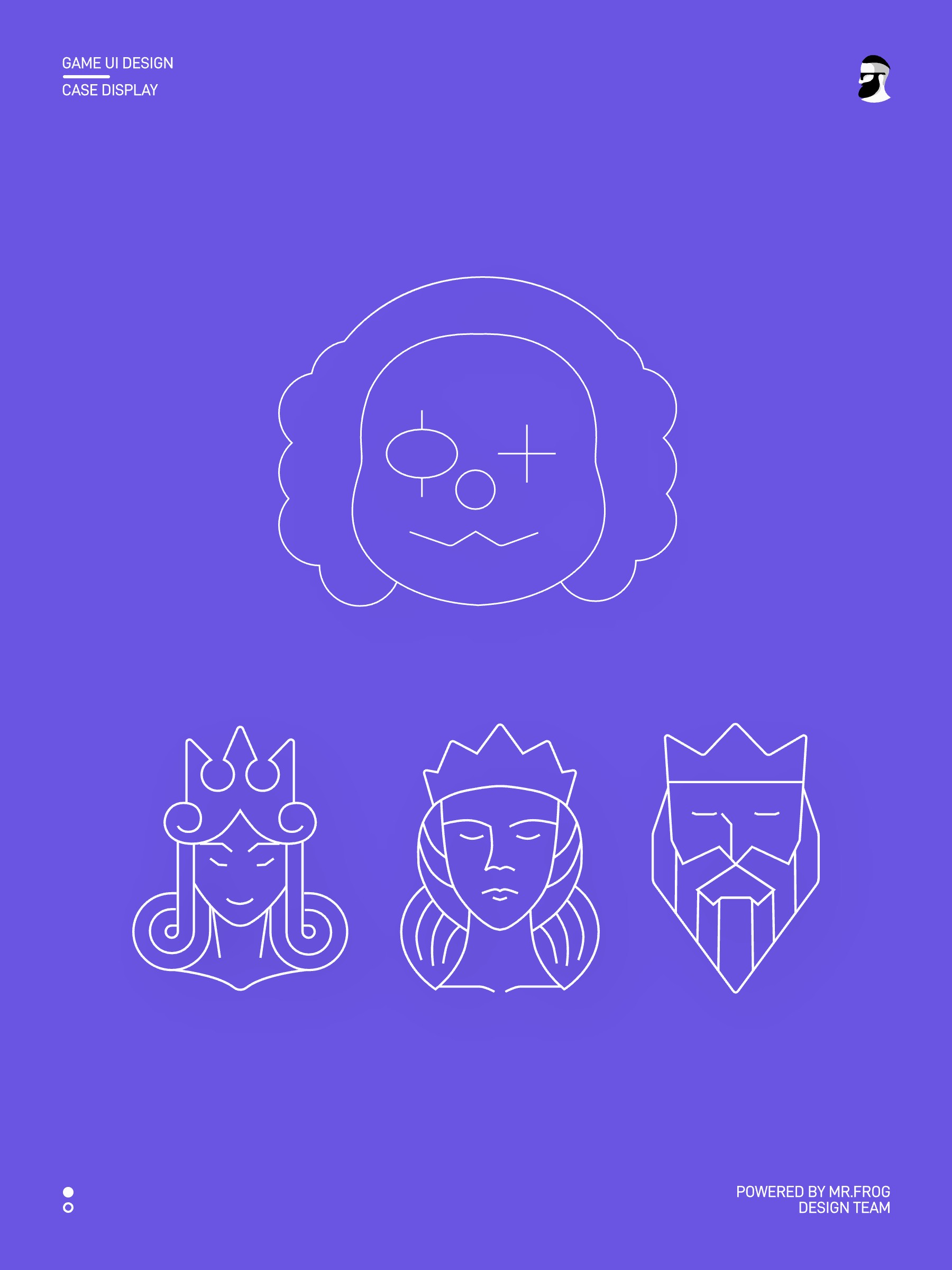 关三家游戏UI设计